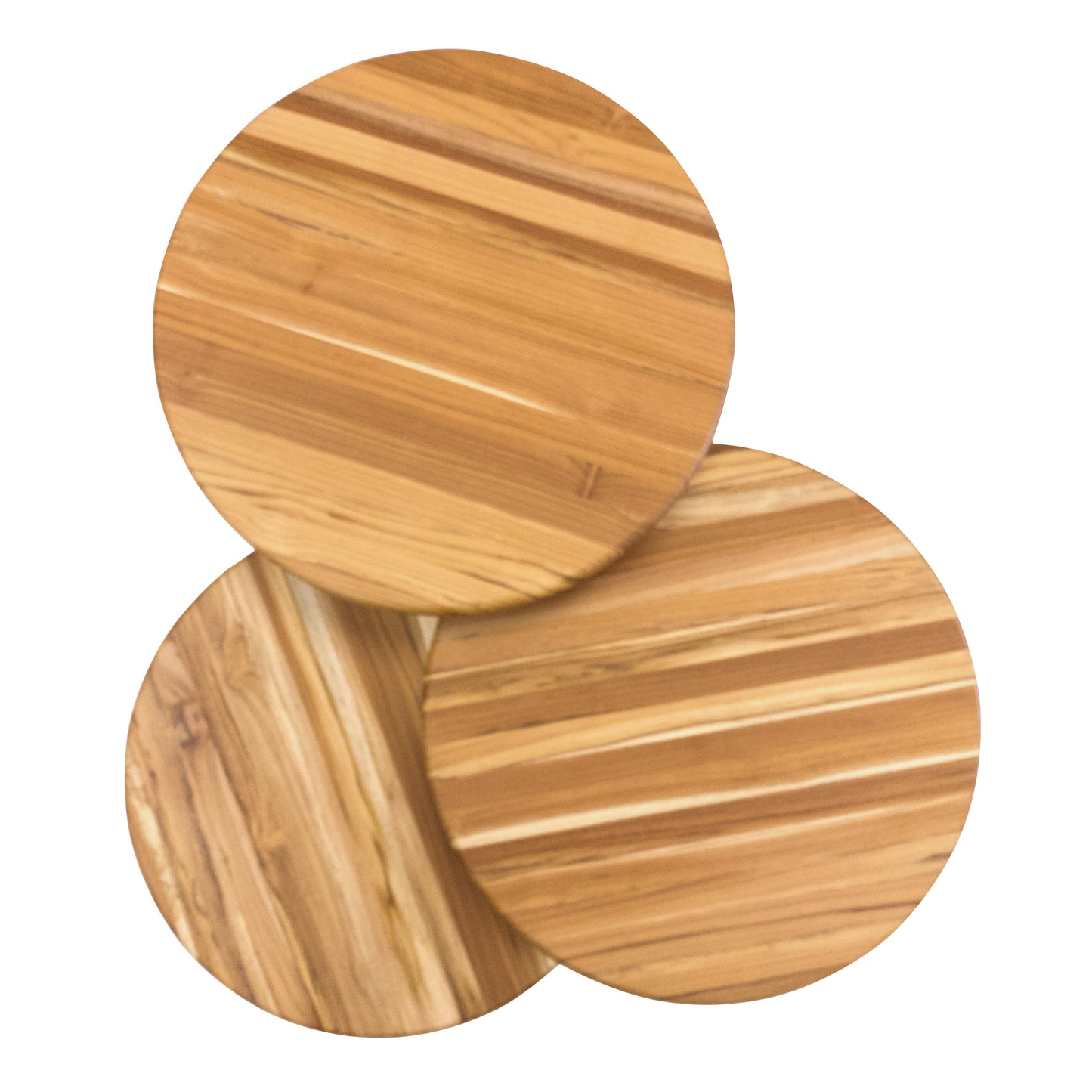 PALO Support Table 15" in Teak and Chocolate lacquer