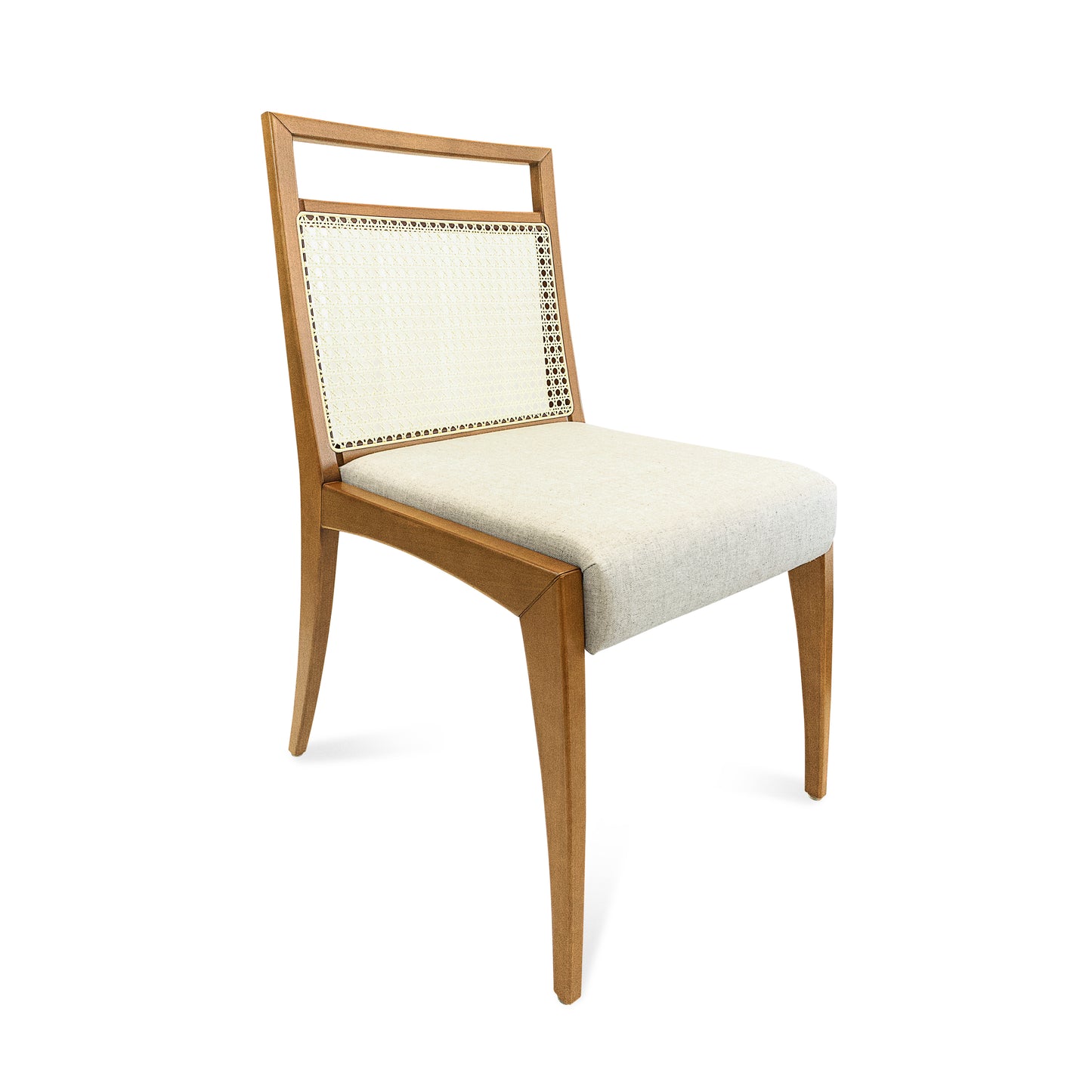 SOTTO Dining Chair in Almond Oak, Natural Cane and A-1626