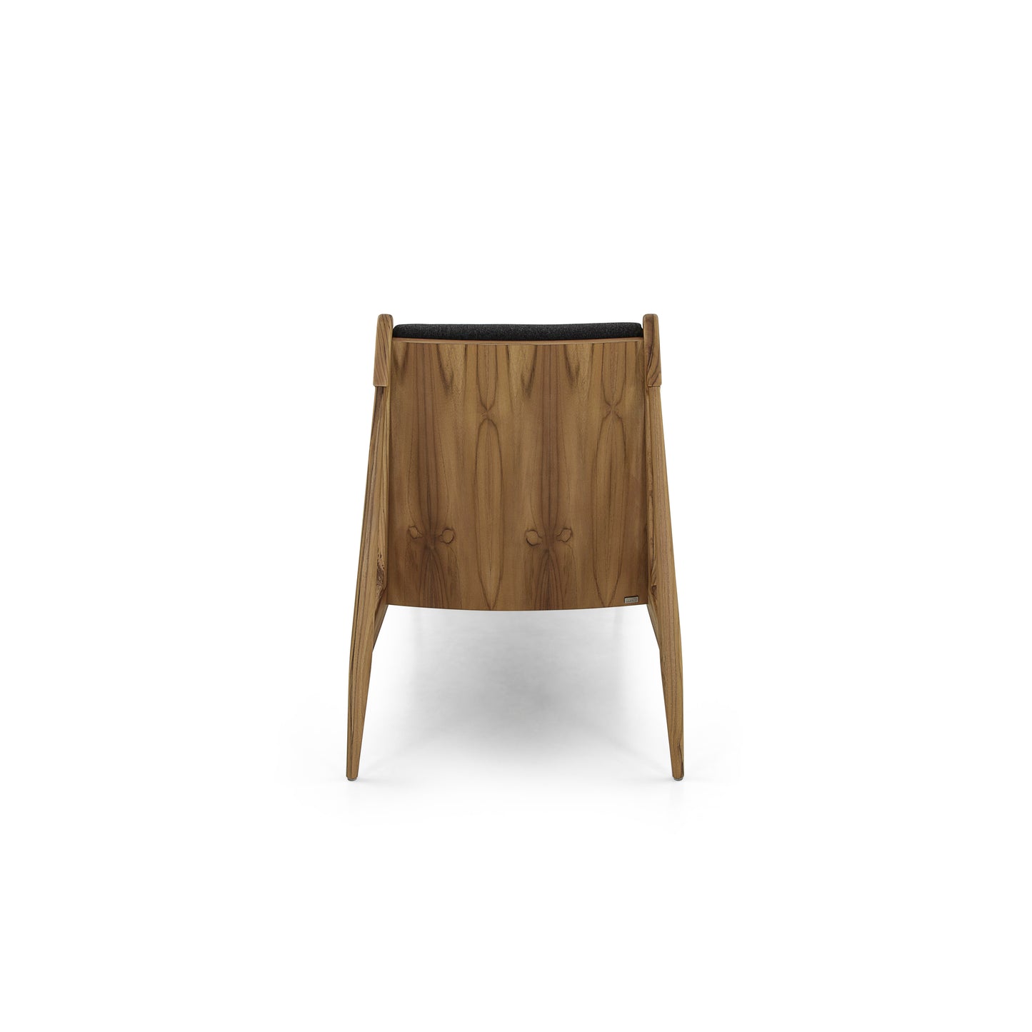 WAVE Chaise in Teak and A-2343