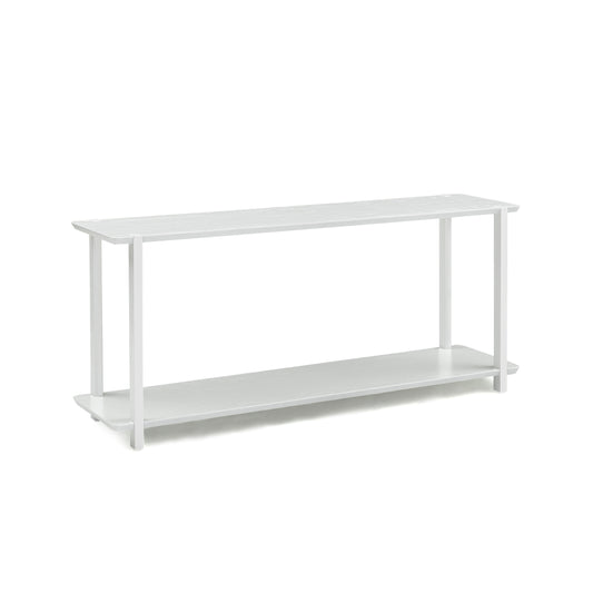 CLAN Console Table in White Oak 63"