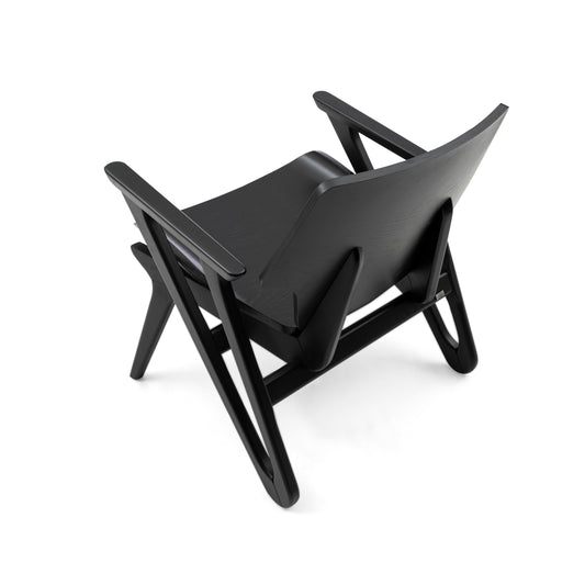 VELO Armchair in Black Oak