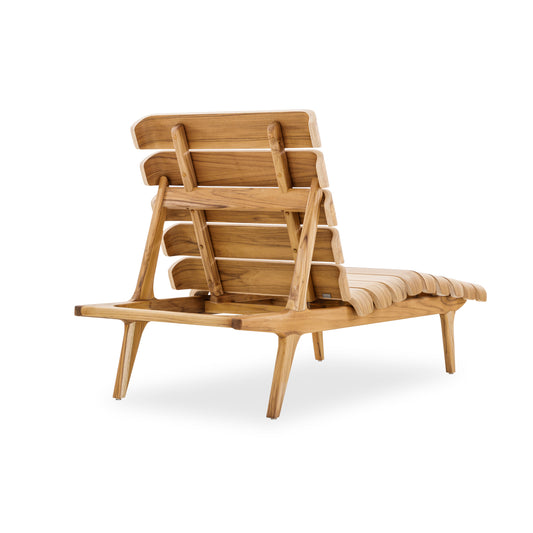 CLAVE Chaise in Teak