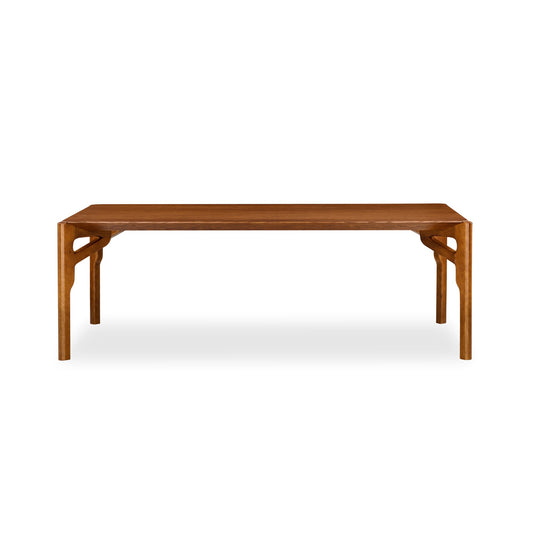 HAWK Dining Table in Almond Oak 87"