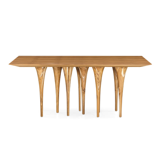 PIN Dining Table in Teak 70"