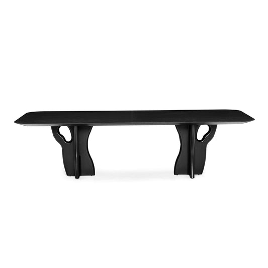 SUMA Dining Table in Black Oak 98"
