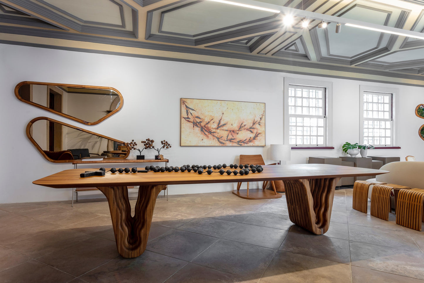 DOLOMITAS Dining Table In Teak 98"