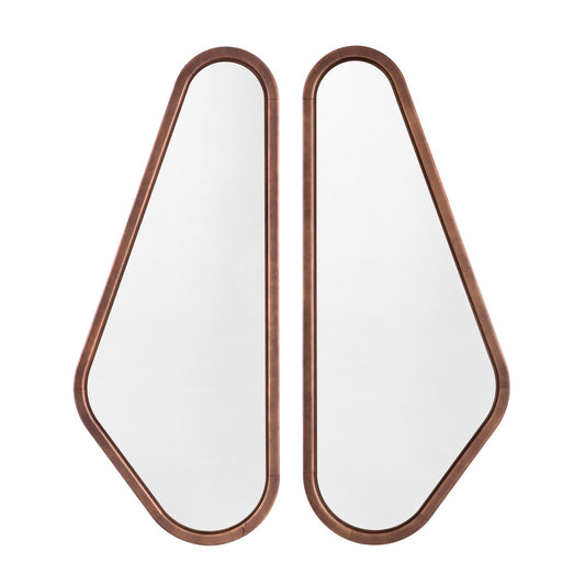 ALI Mirror In Walnut Right Side