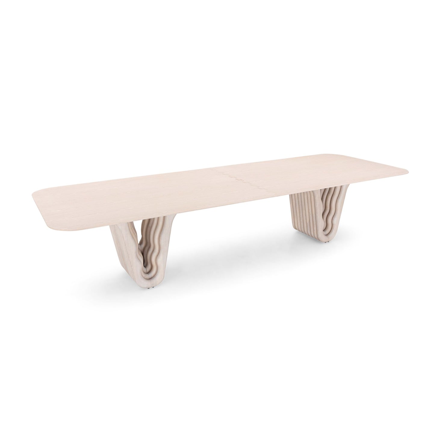 DOLOMITAS Dining Table In Dover Oak 126"