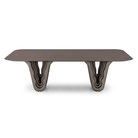 DOLOMITAS Dining Table In Chocolate 98"