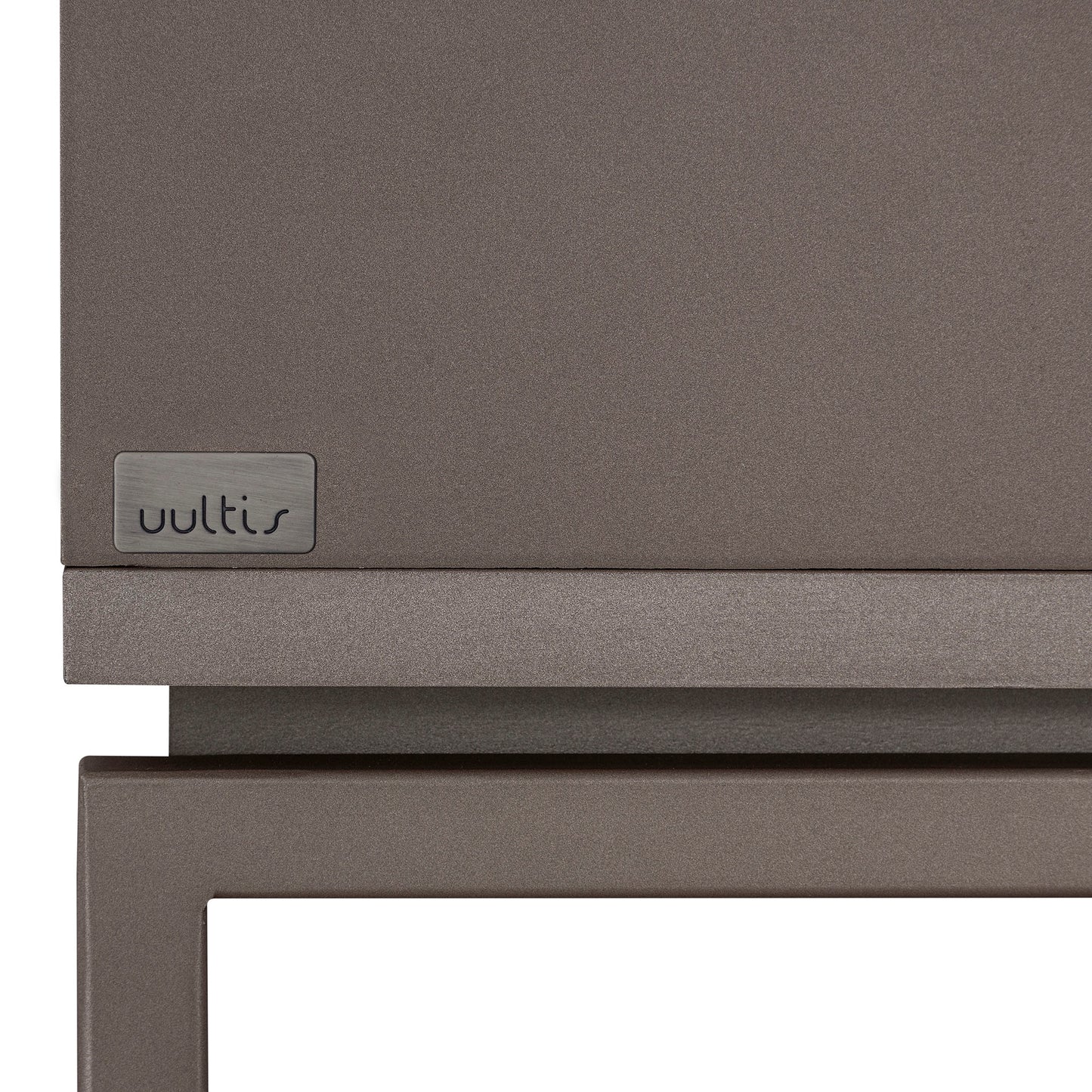 TALLO Nightstand 2 drawers in Chocolate with Chocolate