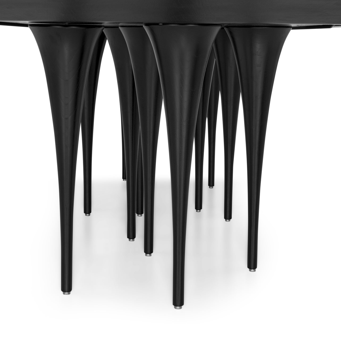 PIN Dining Table in Black 110"
