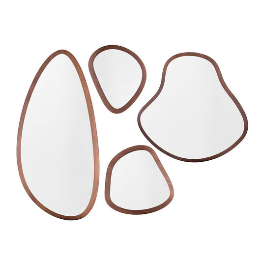 PANTE Mirror in Walnut 22"