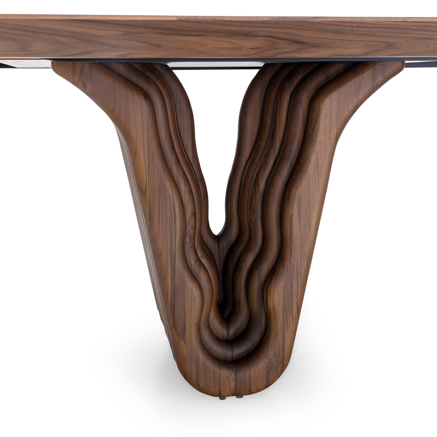 DOLOMITAS Dining Table In Walnut 118"