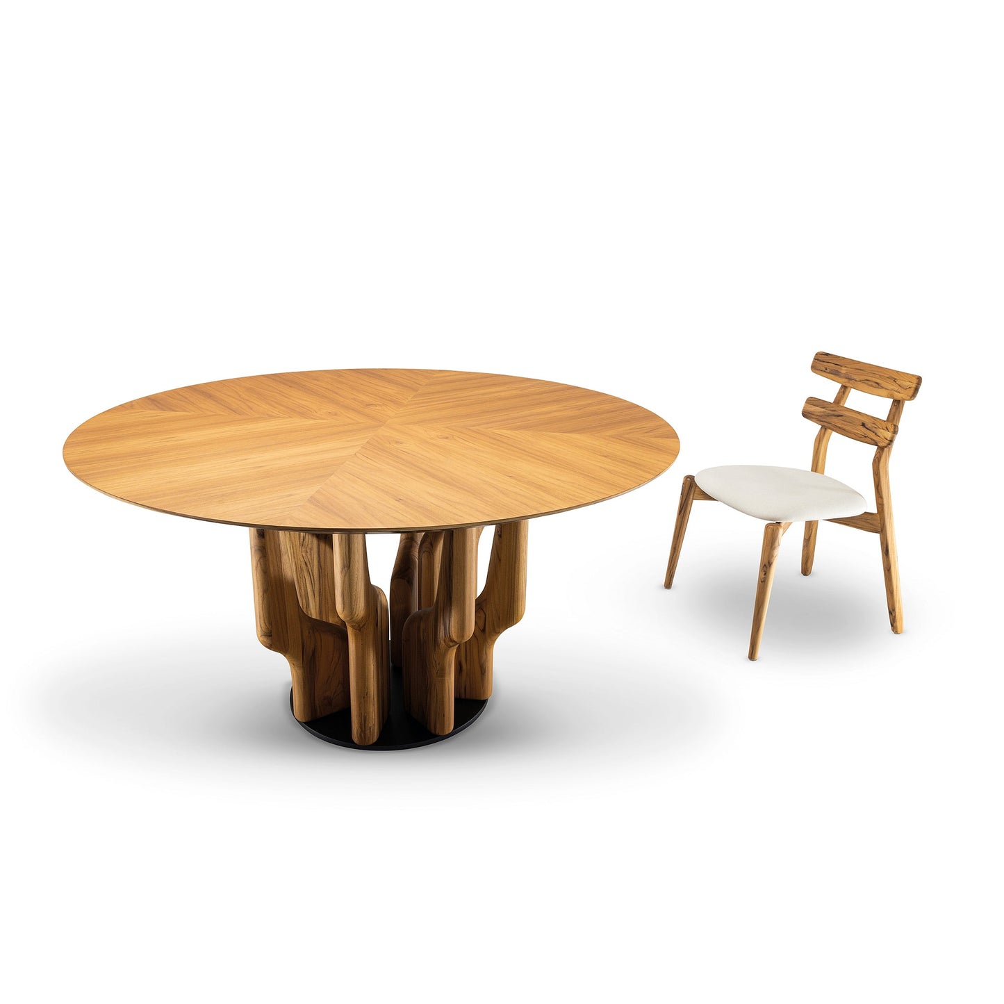 RAÍZES - MH9097 - DINING TABLE (55 x 55 x 30)
