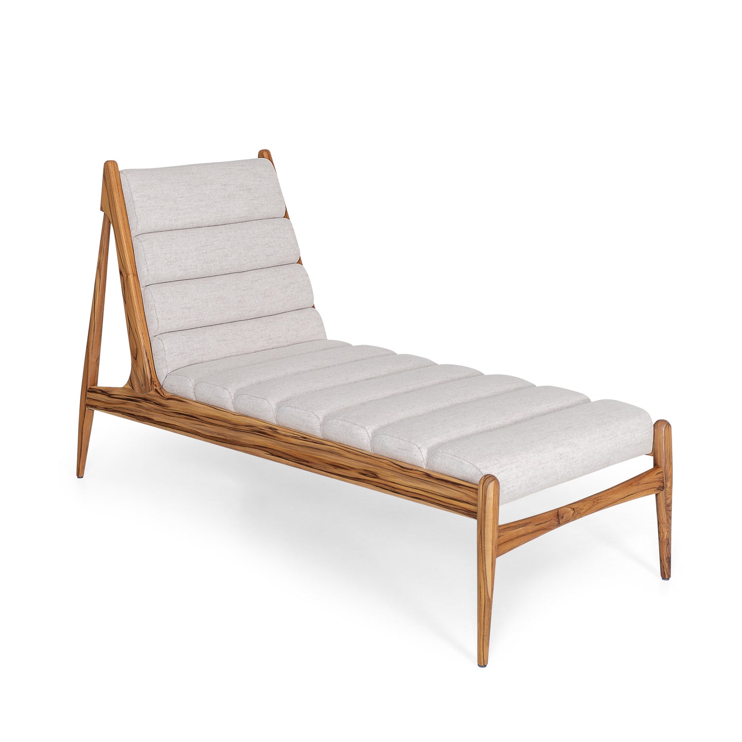 WAVE Chaise in Teak and A-2316