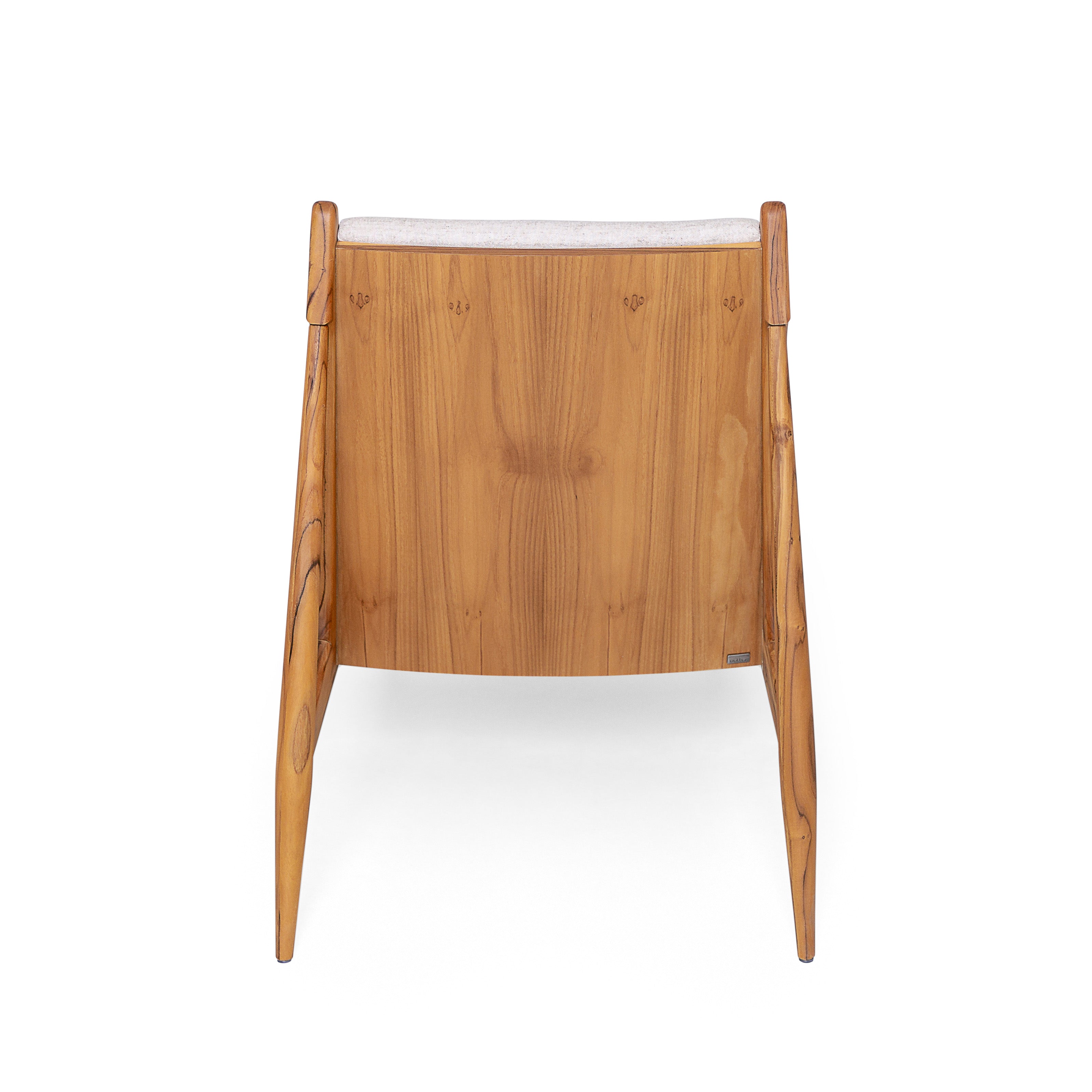 WAVE Chaise in Teak and A-2316