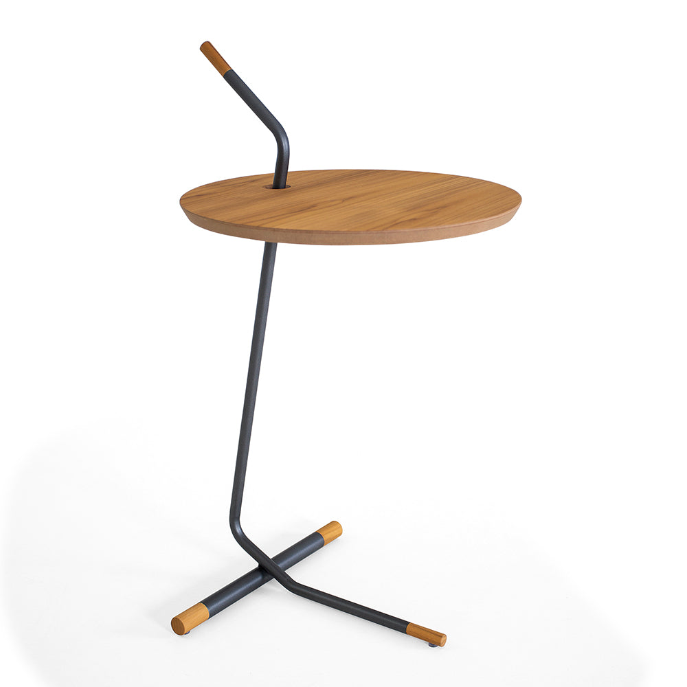 Uultis LIKE End Table MH5235 087-Graphite 148-Teak