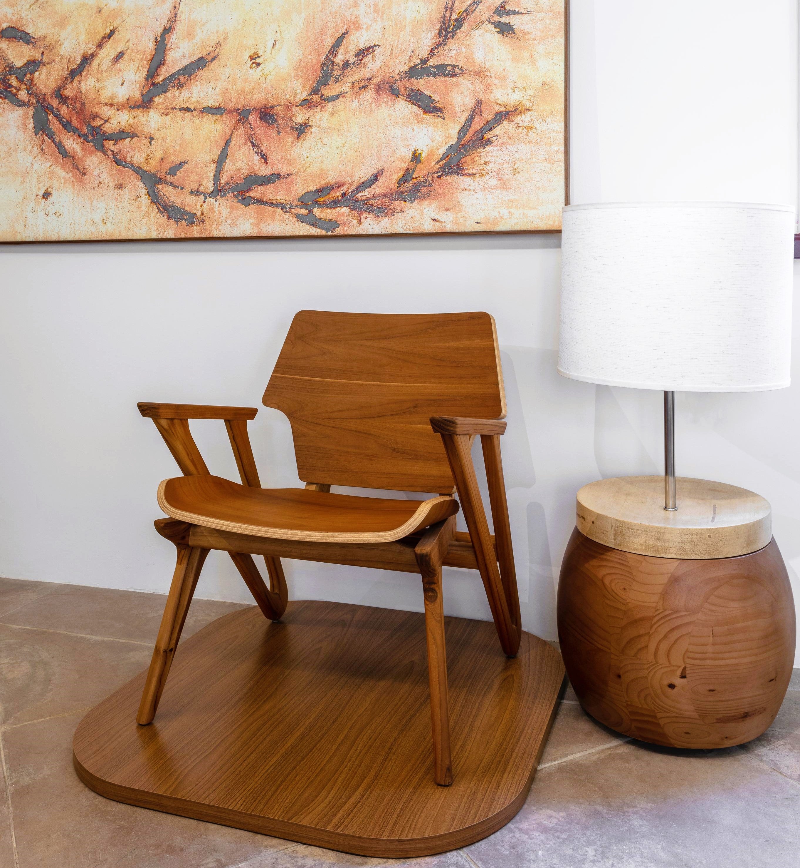 VELO Armchair in Black Oak – Uultis Contemporary Furniture