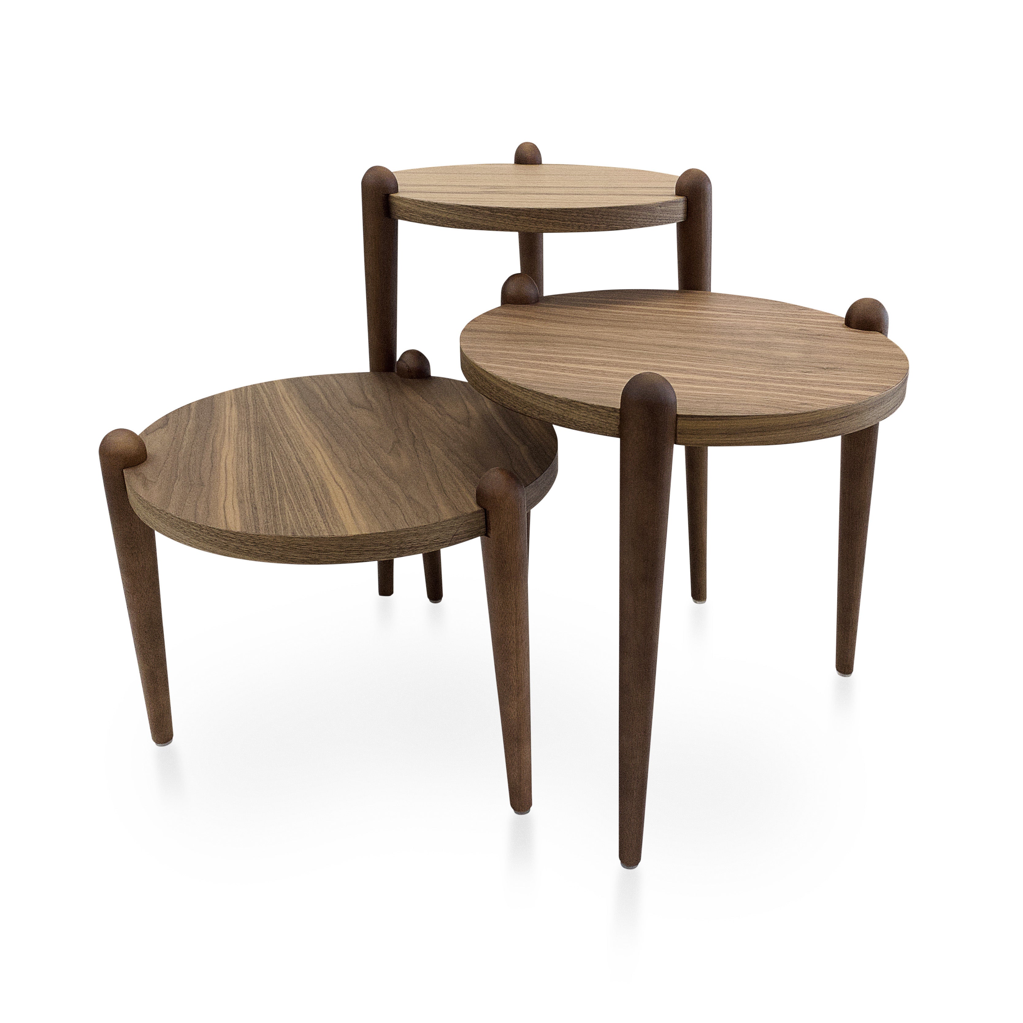 PAN Support Table 18" in Walnut