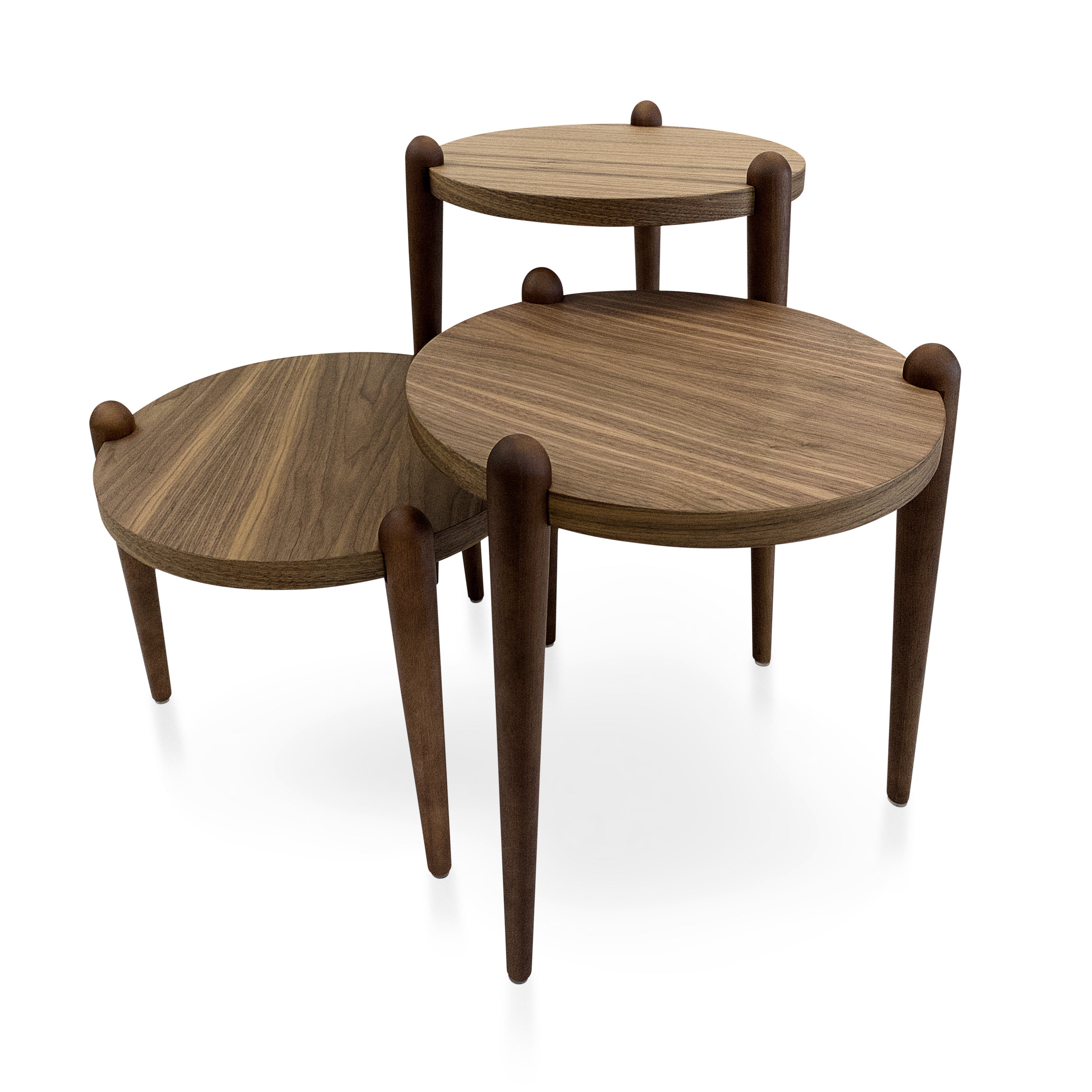 PAN Support Table 18" in Walnut