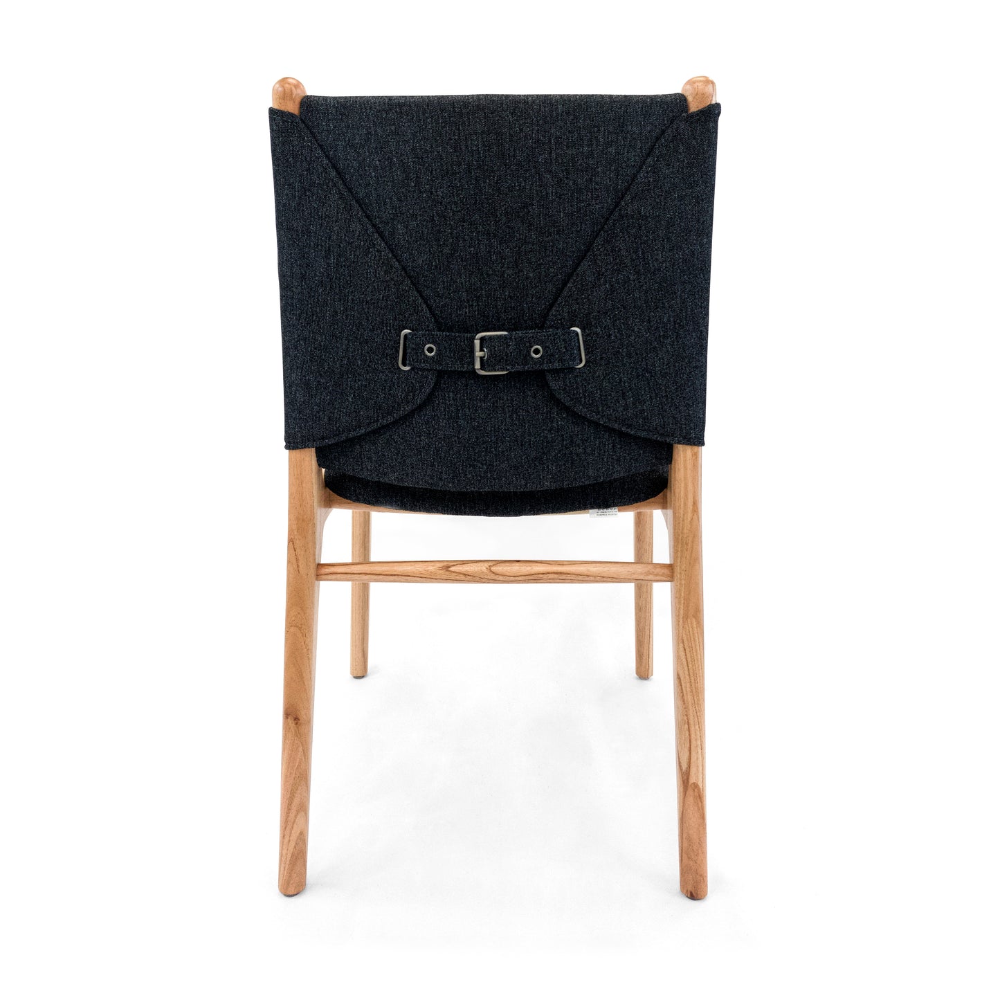 CAPPIO Dining Chair in Chinaberry and Charcoal fabric