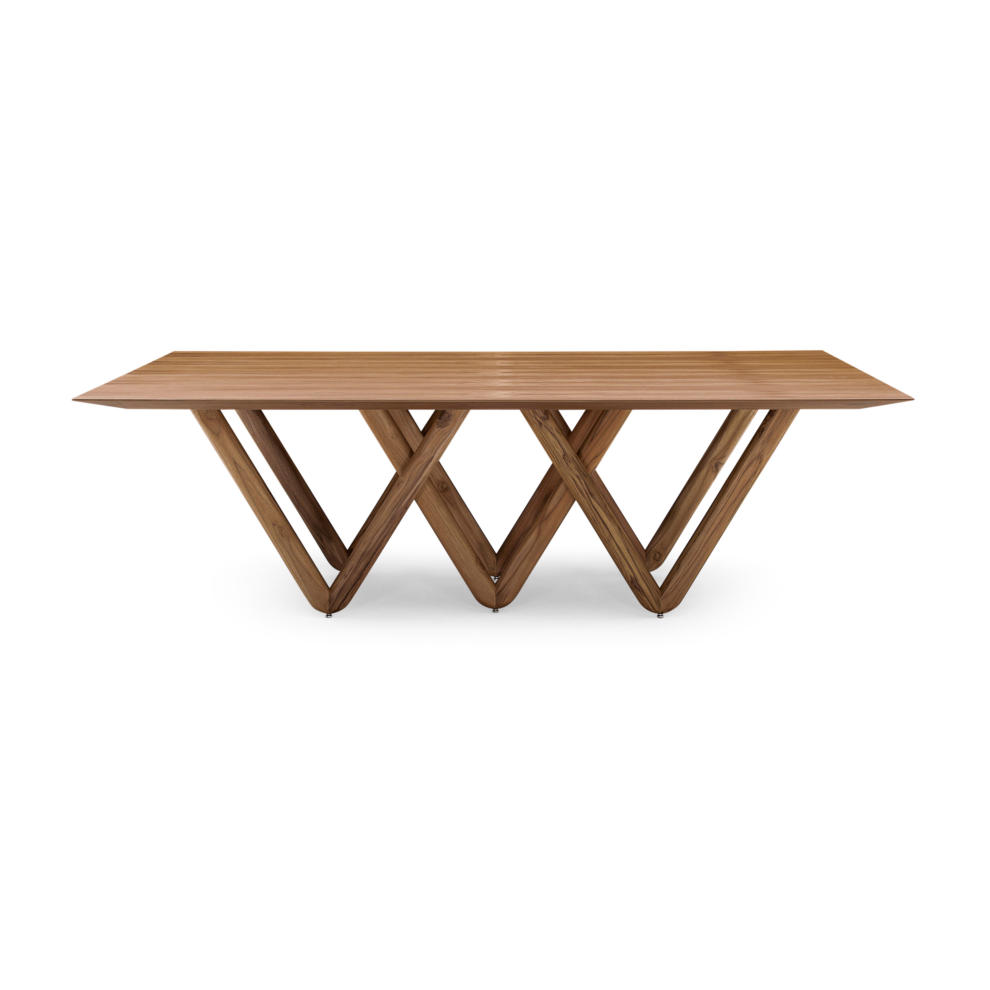 DABLIO Dining Table in Teak  98"