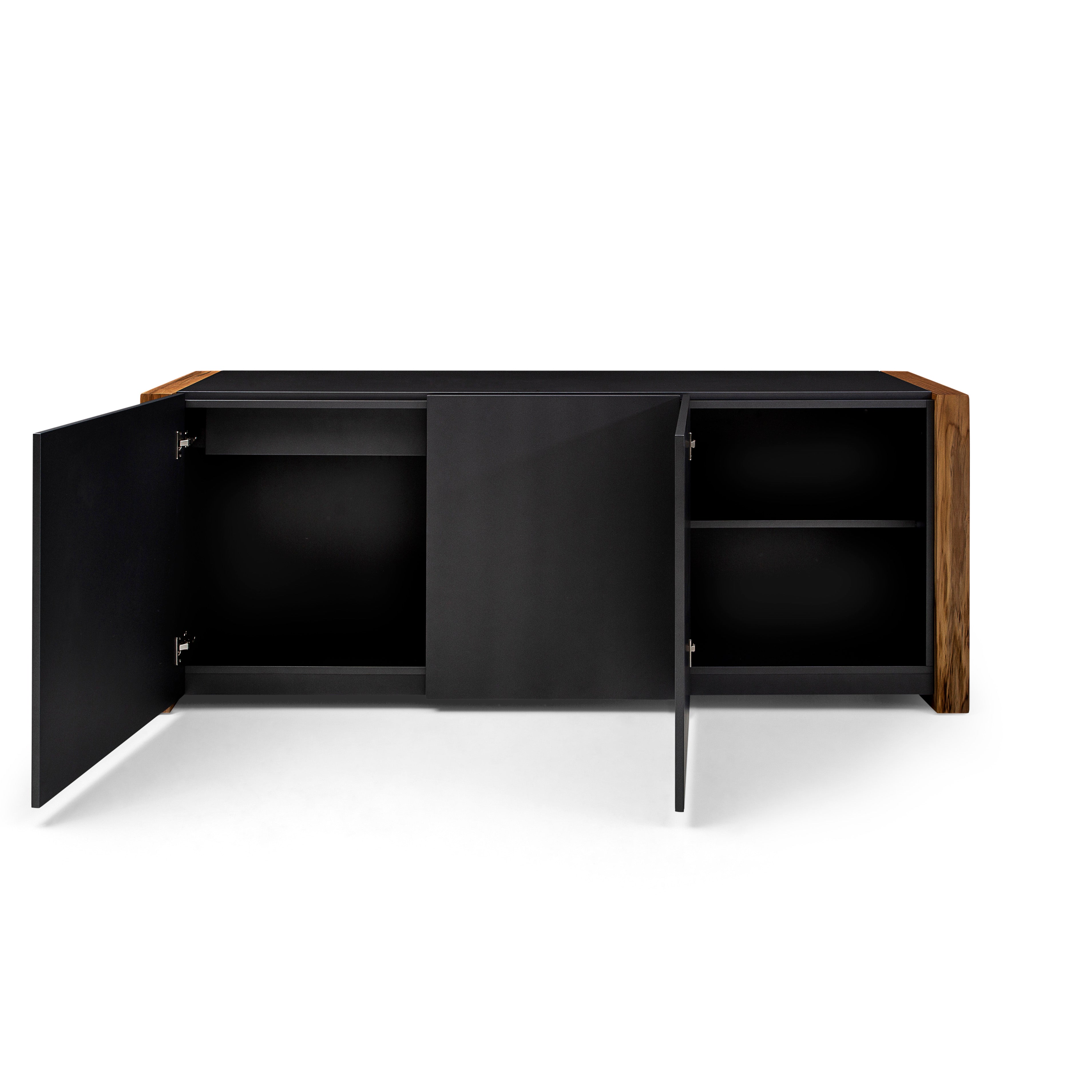 MASP Sideboard 3 doors in Graphite and Teak