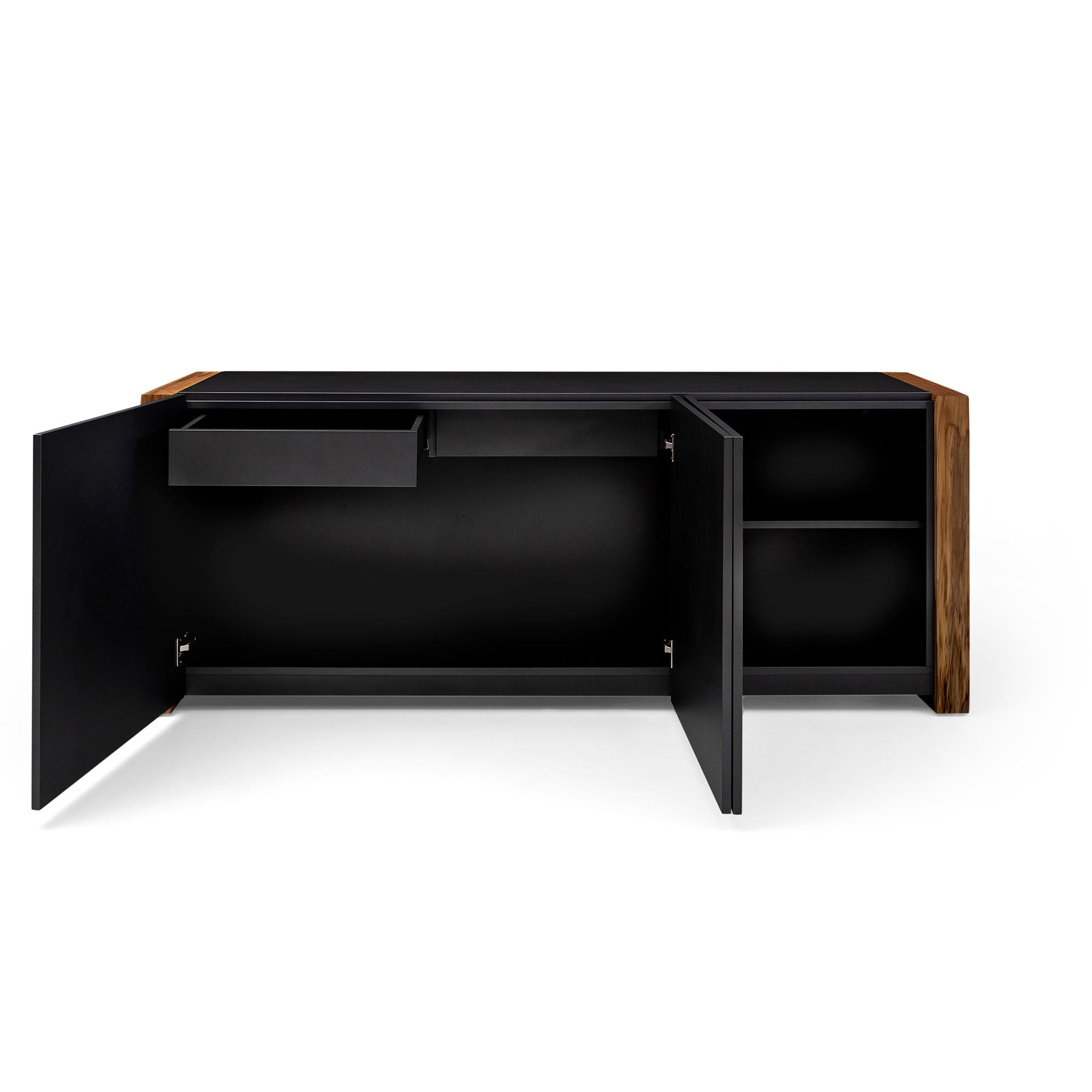 MASP Sideboard 3 doors in Graphite and Teak
