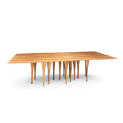 PIN Dining Table in Teak 118"