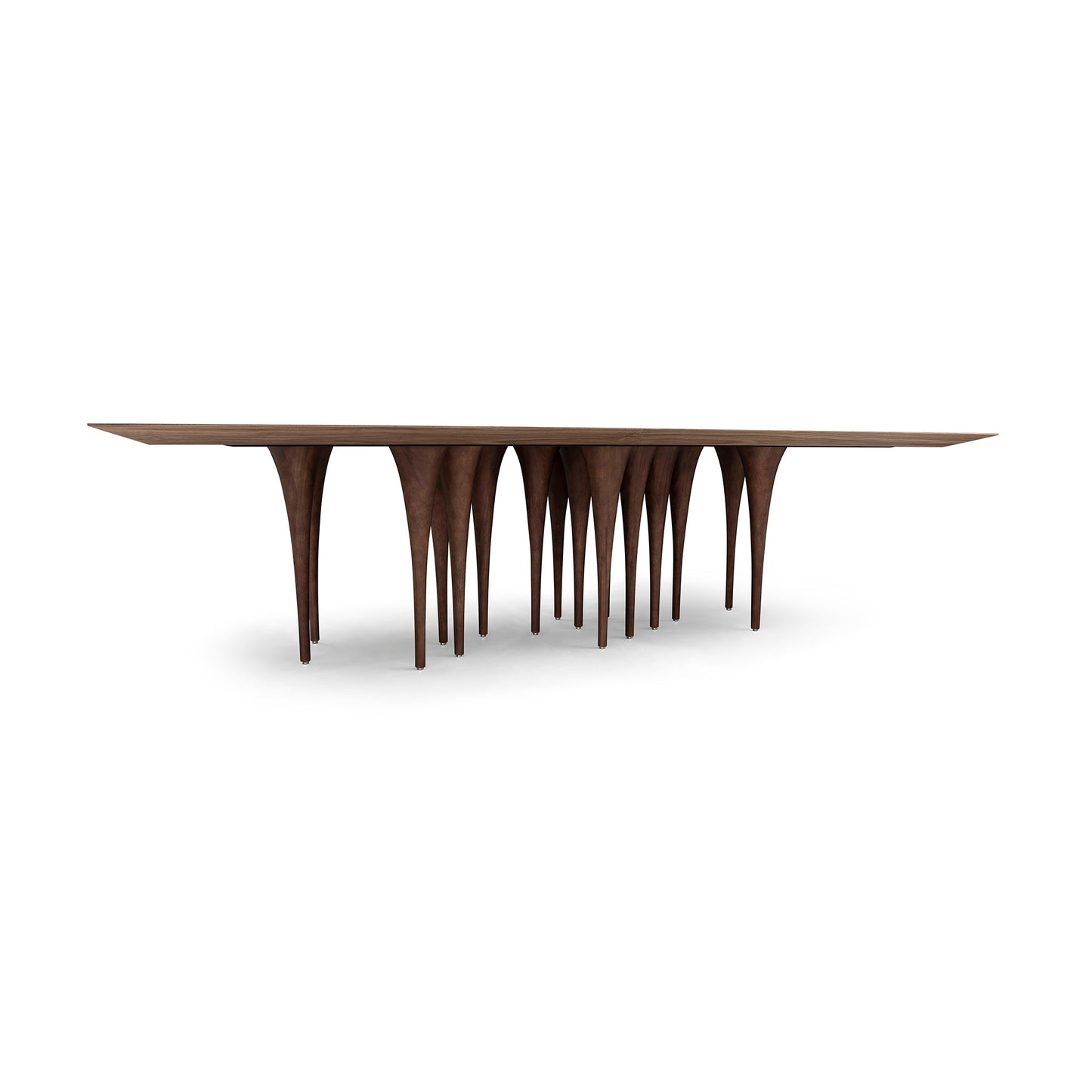 PIN Dining Table in Walnut 98"