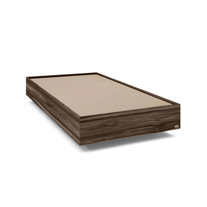 ARC Coffee Table 47" in Walnut with Bronze Mirror