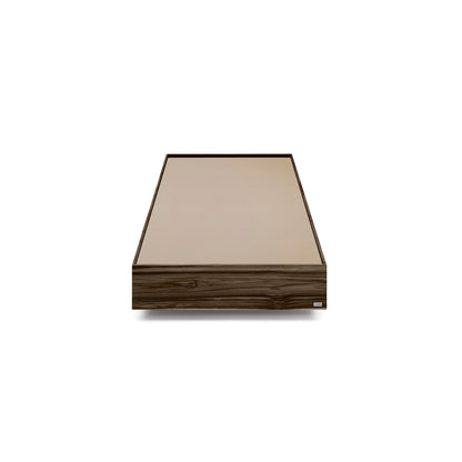ARC Coffee Table 47" in Walnut with Bronze Mirror