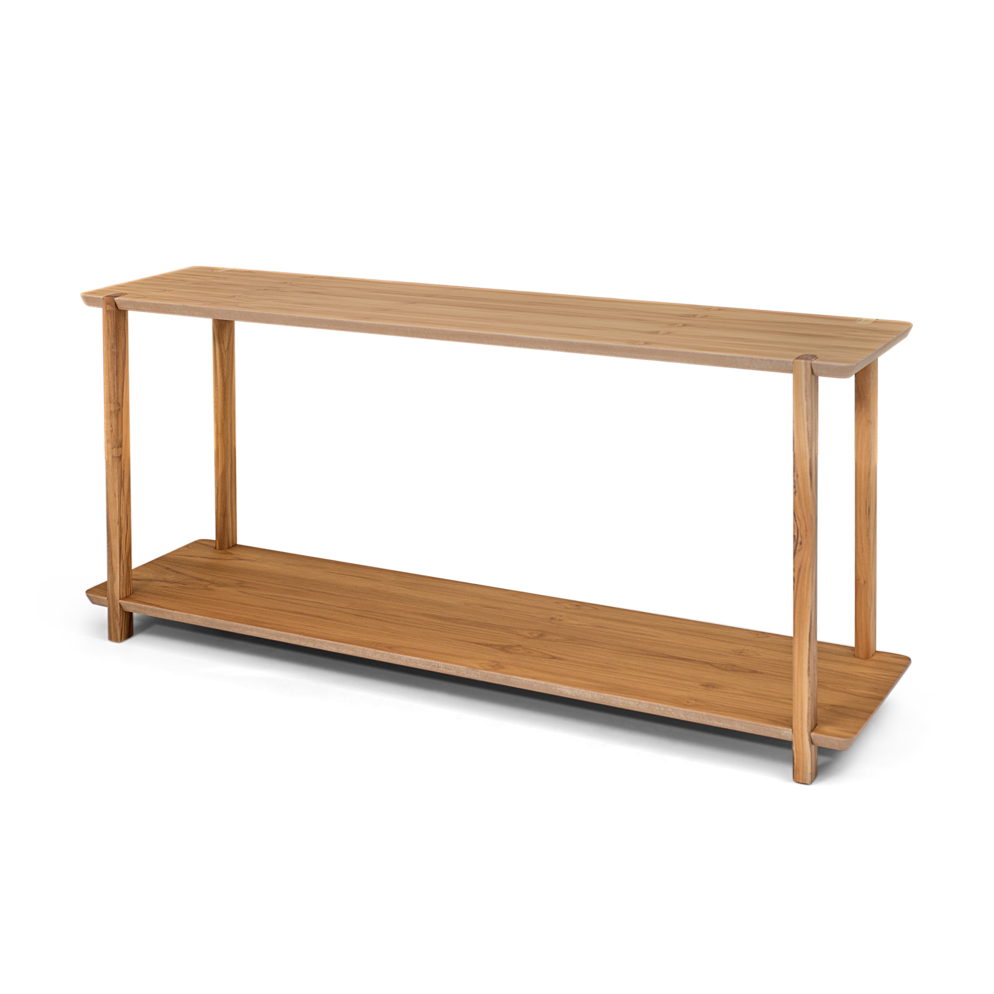 CLAN Console Table in Teak 63"