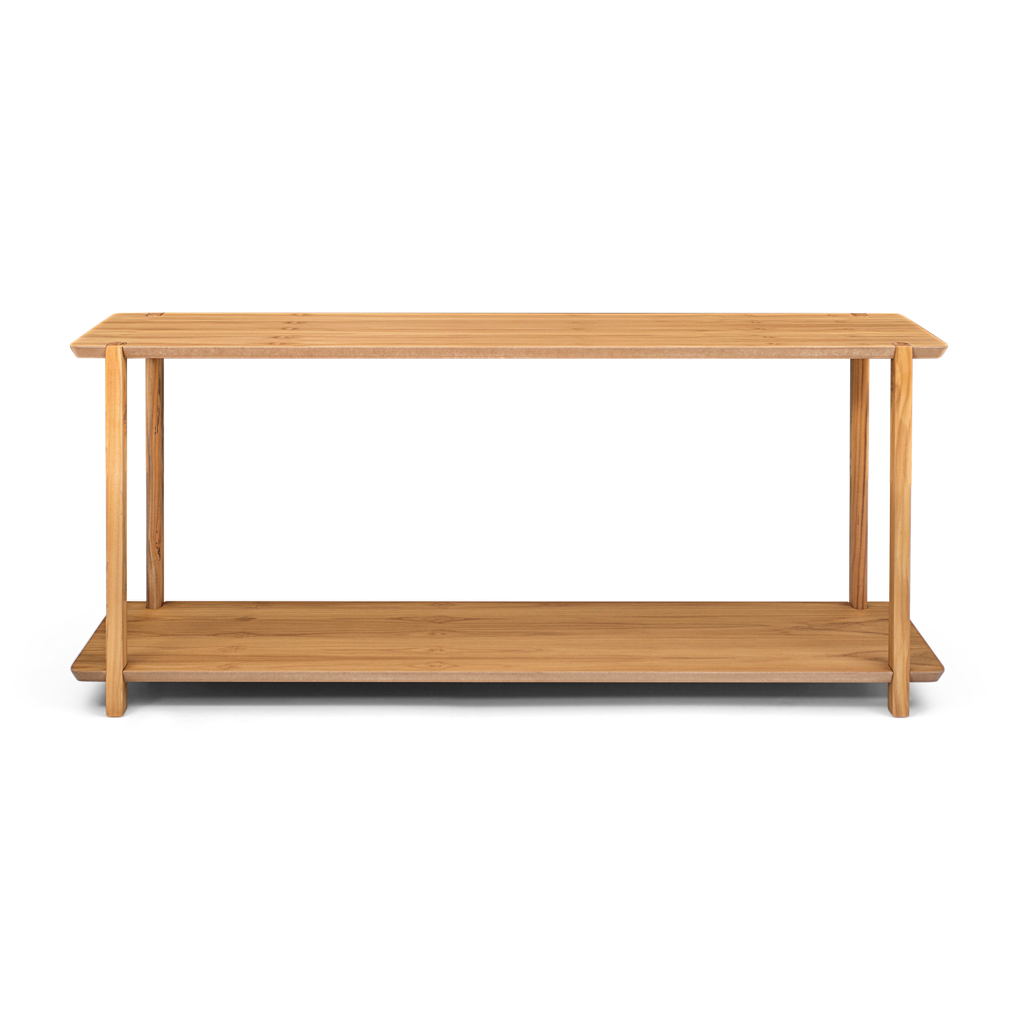 CLAN Console Table in Teak 63"
