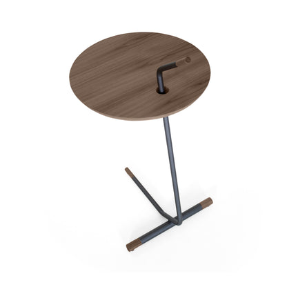 Uultis LIKE End table MH5235 149-Walnut 087-Graphite