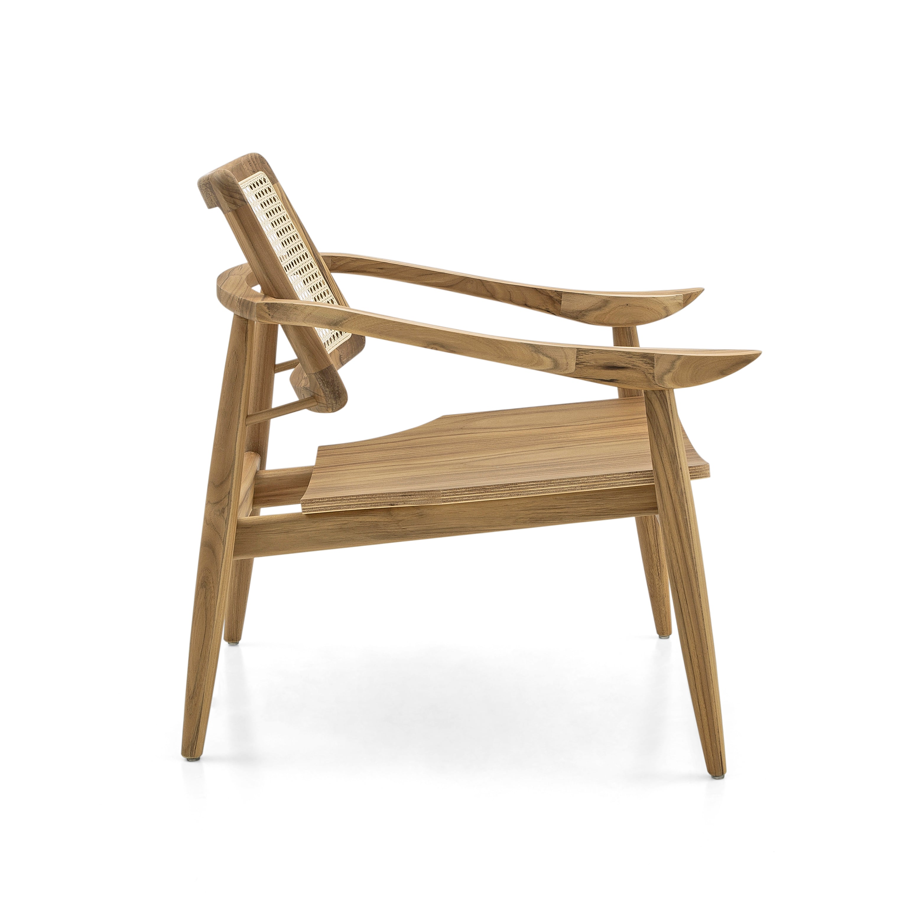TURN Armchair in Teak