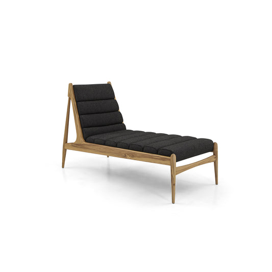 WAVE Chaise in Teak and A-2343