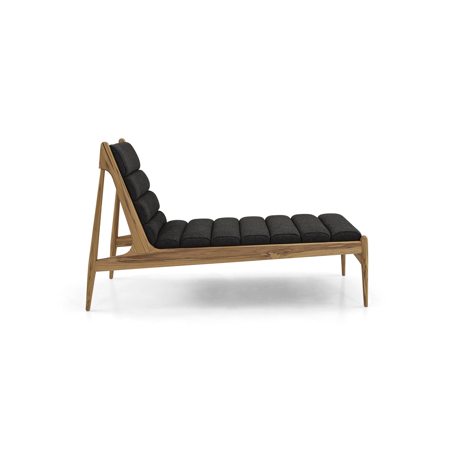 WAVE Chaise in Teak and A-2343