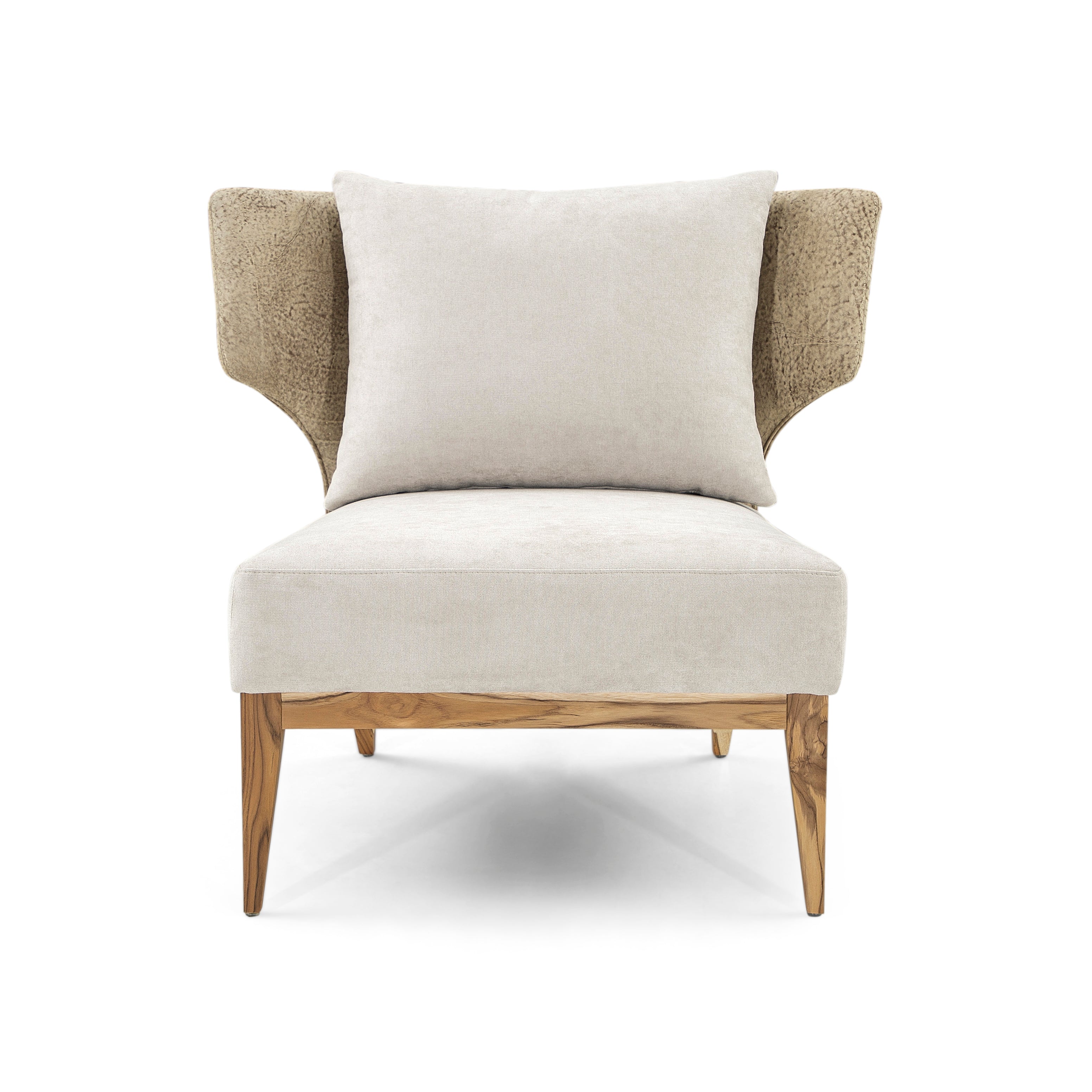 BUSTO Armchair in Teak and AA-2279 and G8-2071