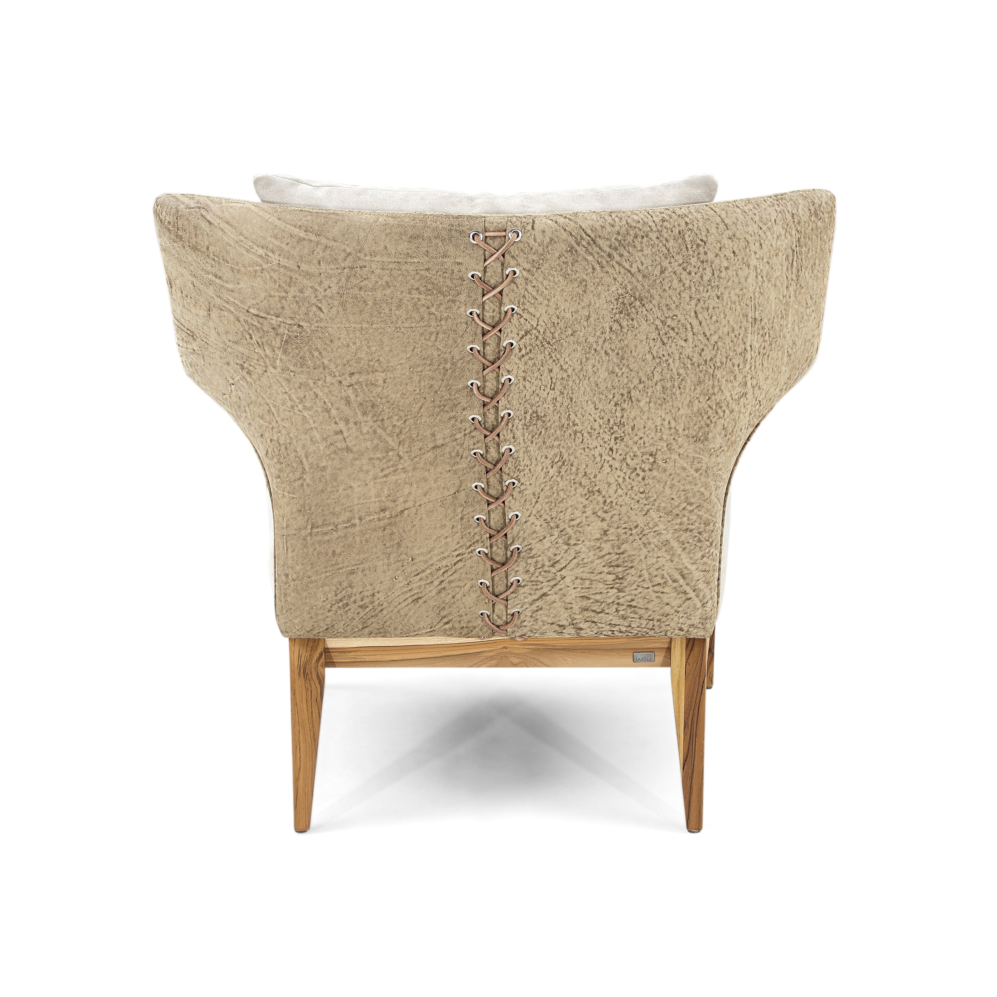 BUSTO Armchair in Teak and AA-2279 and G8-2071
