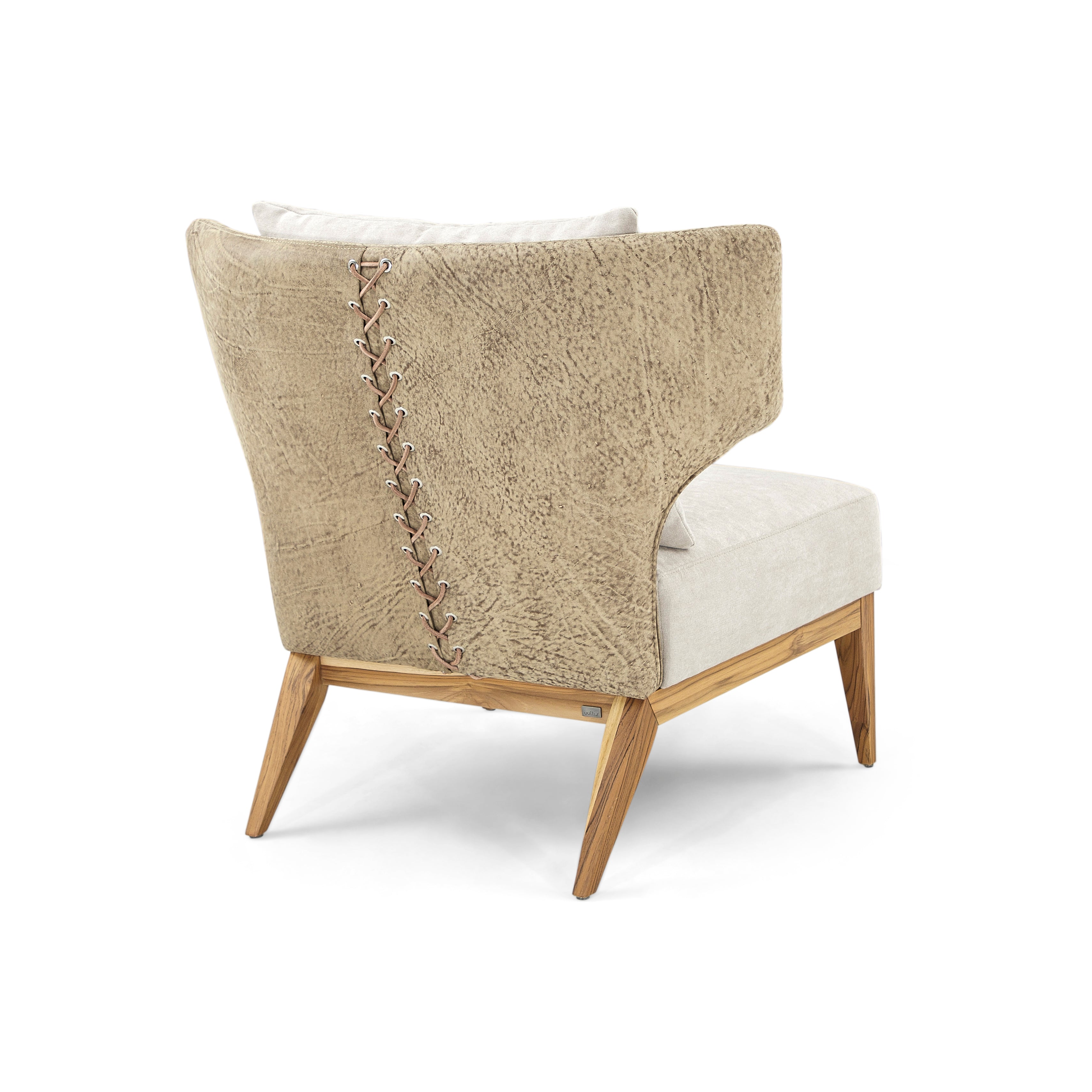 BUSTO Armchair in Teak and AA-2279 and G8-2071