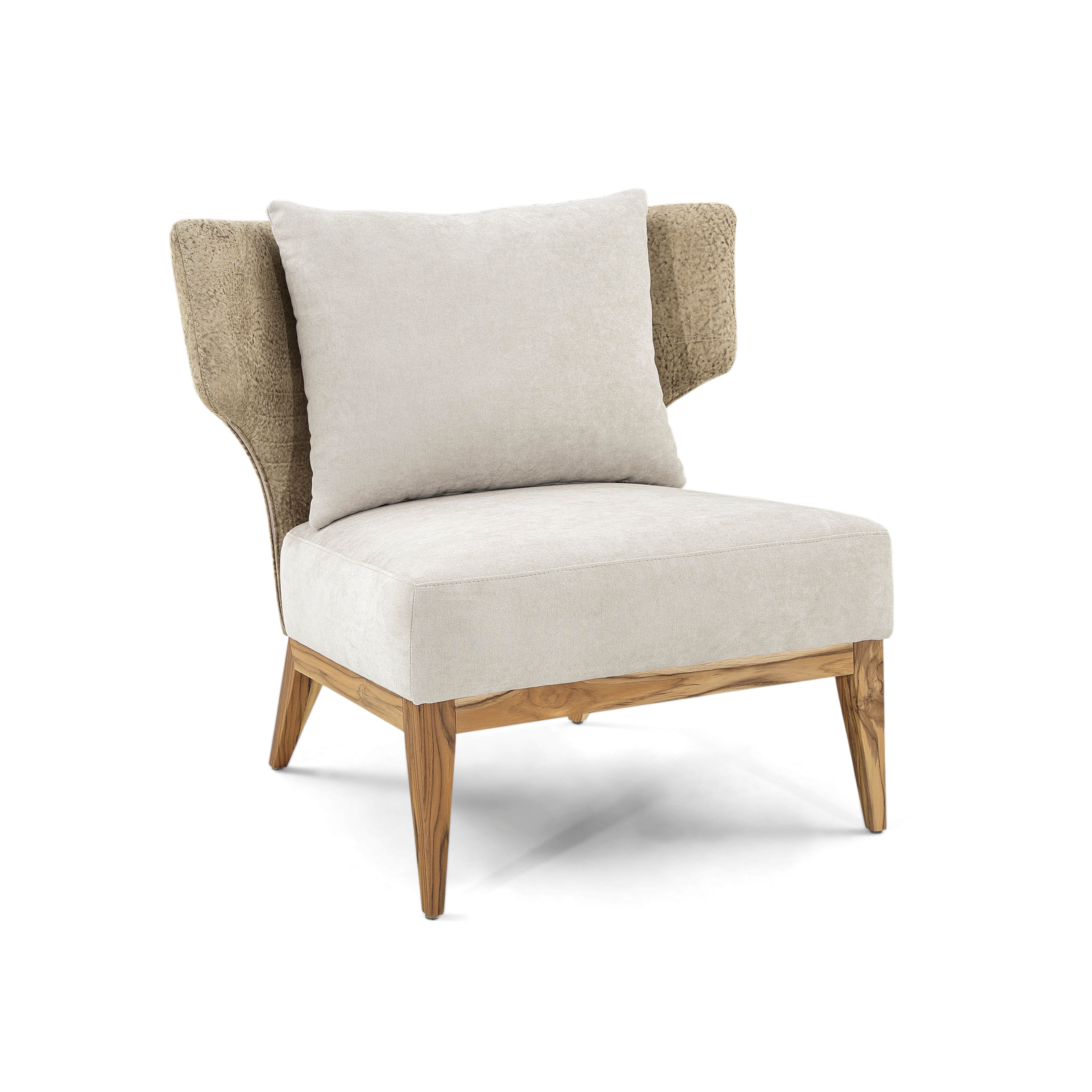 BUSTO Armchair in Teak and AA-2279 and G8-2071