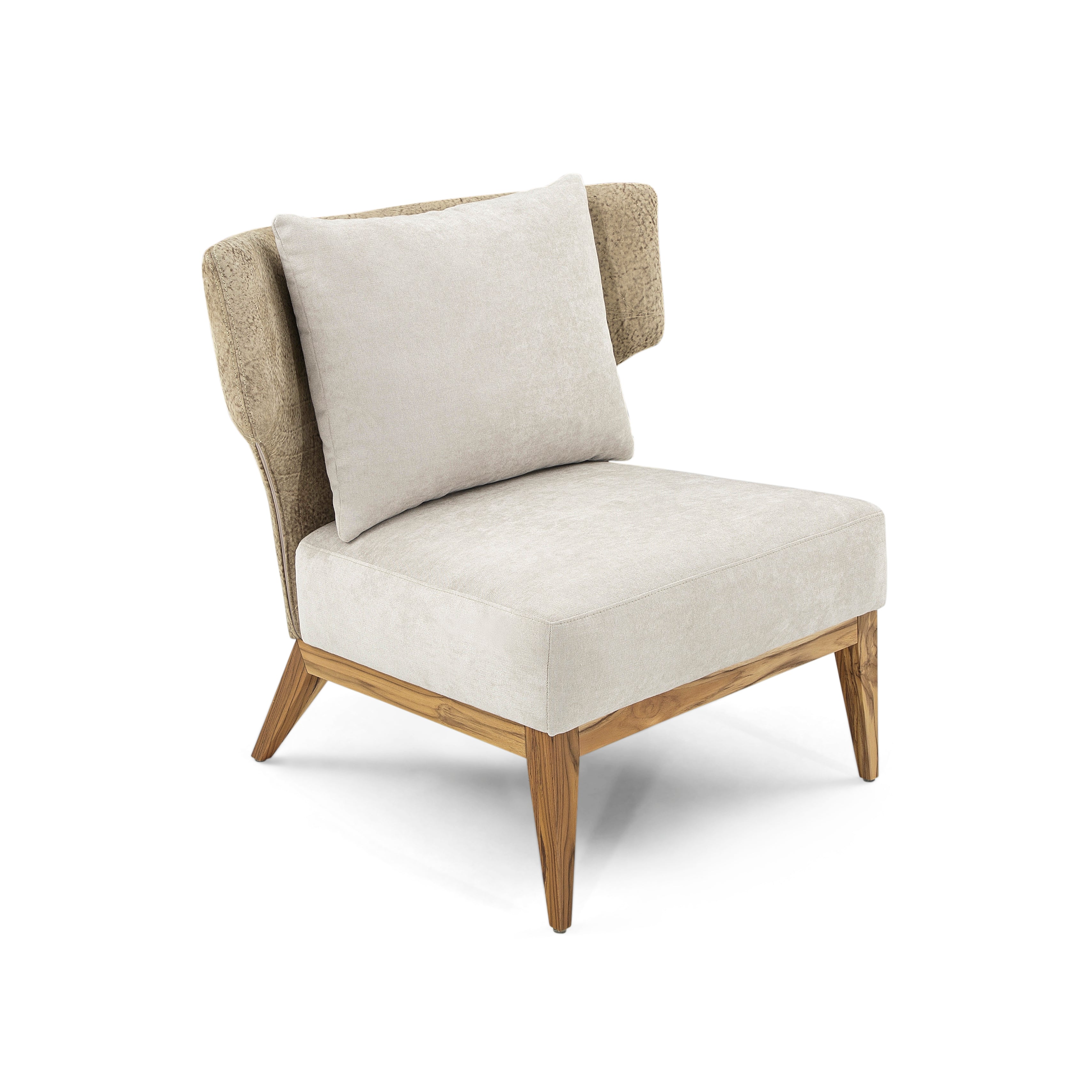 BUSTO Armchair in Teak and AA-2279 and G8-2071