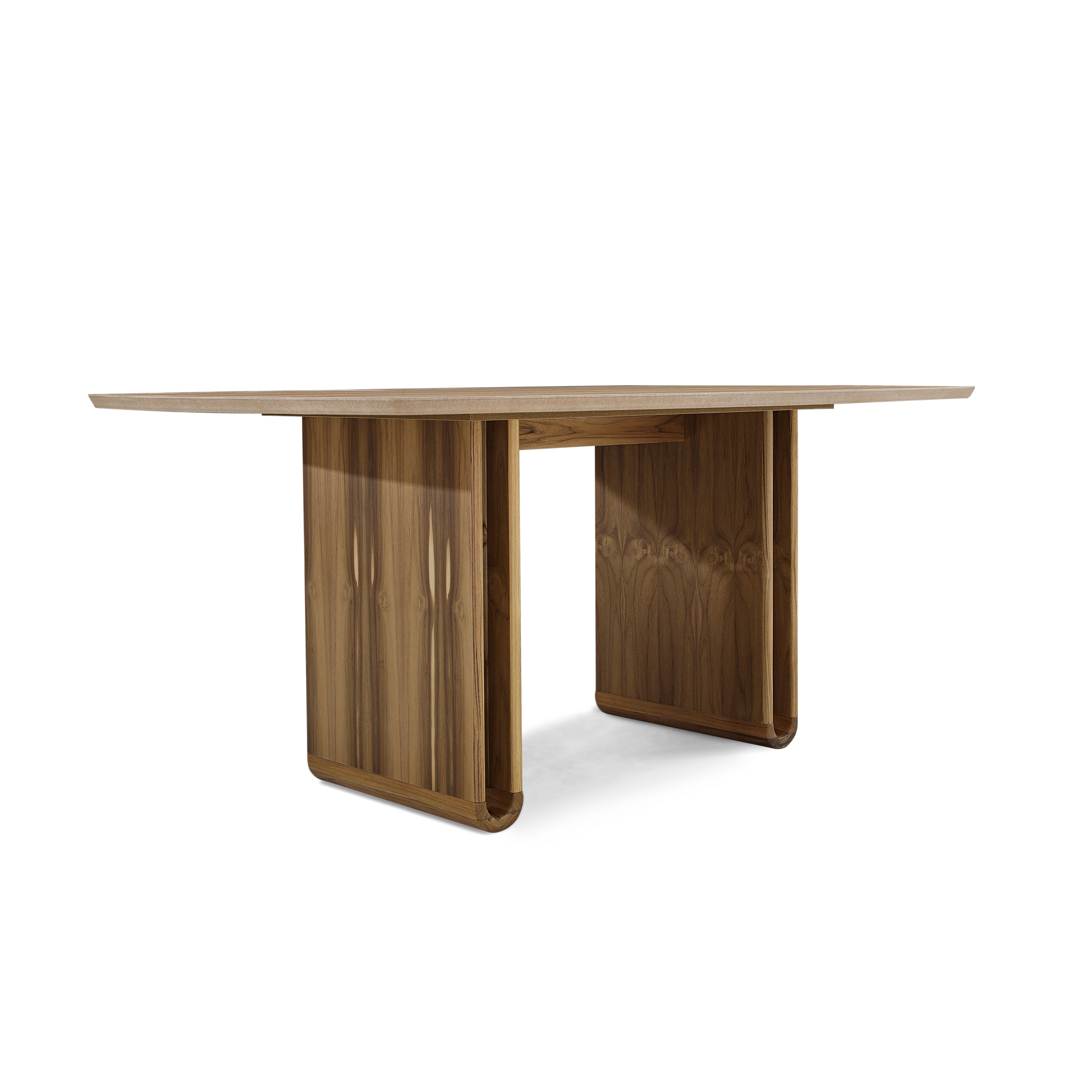 NEON Dining Table 67" in Teak
