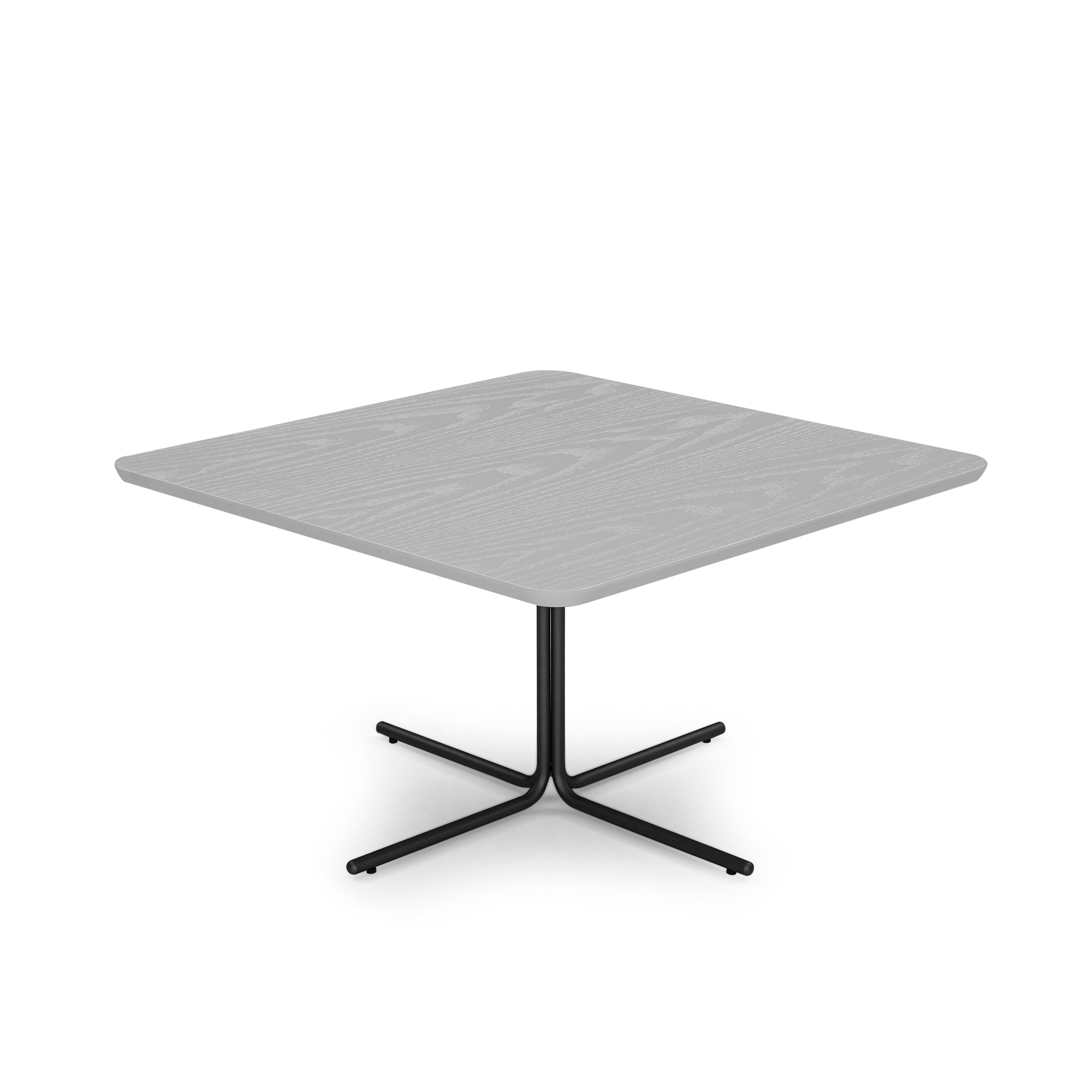 PLATO Coffee Table in White Oak and Graphite 27"