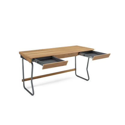 Class Desk in Teak and Graphite