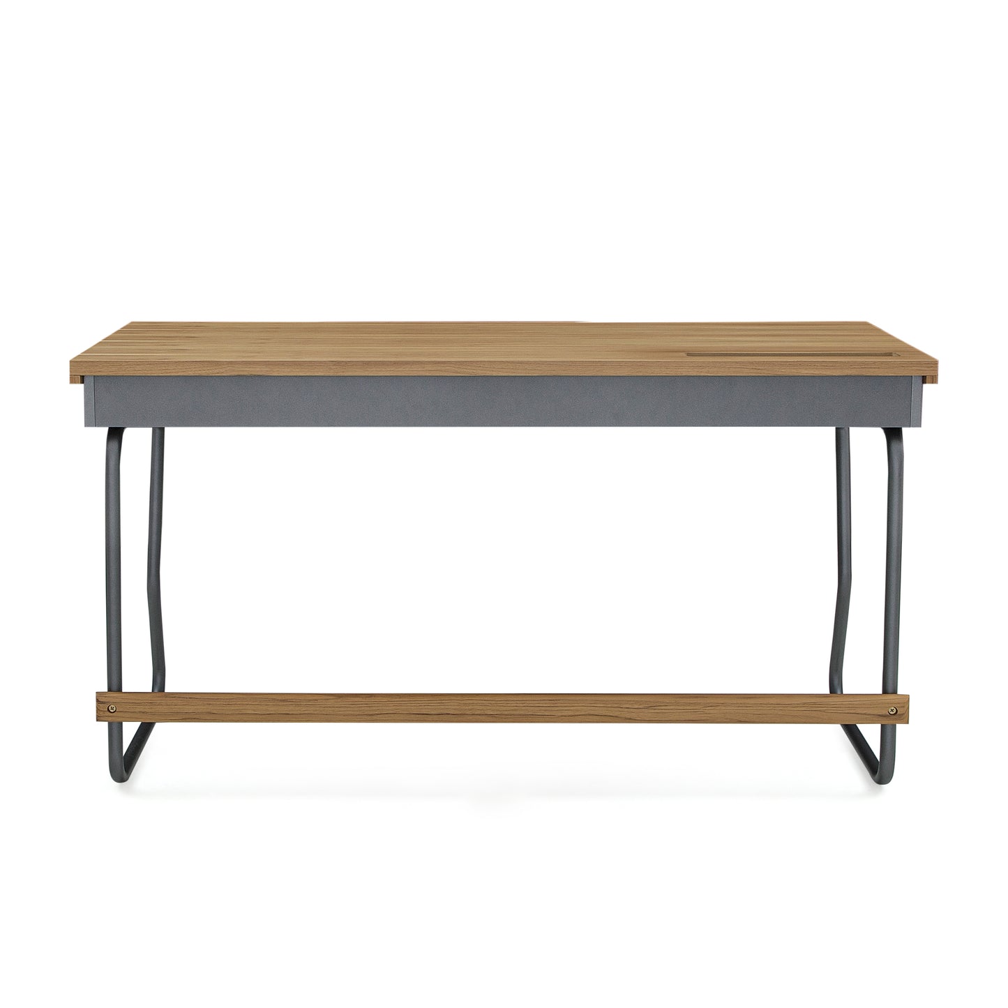 Class Desk in Teak and Graphite