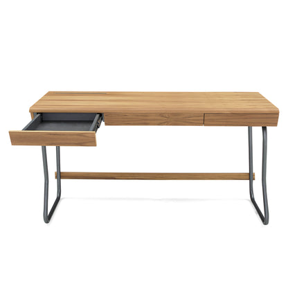 Class Desk in Teak and Graphite