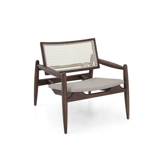 Uultis SOHO Armchair MH3770 149-Walnut G5-2409 Natural Cane