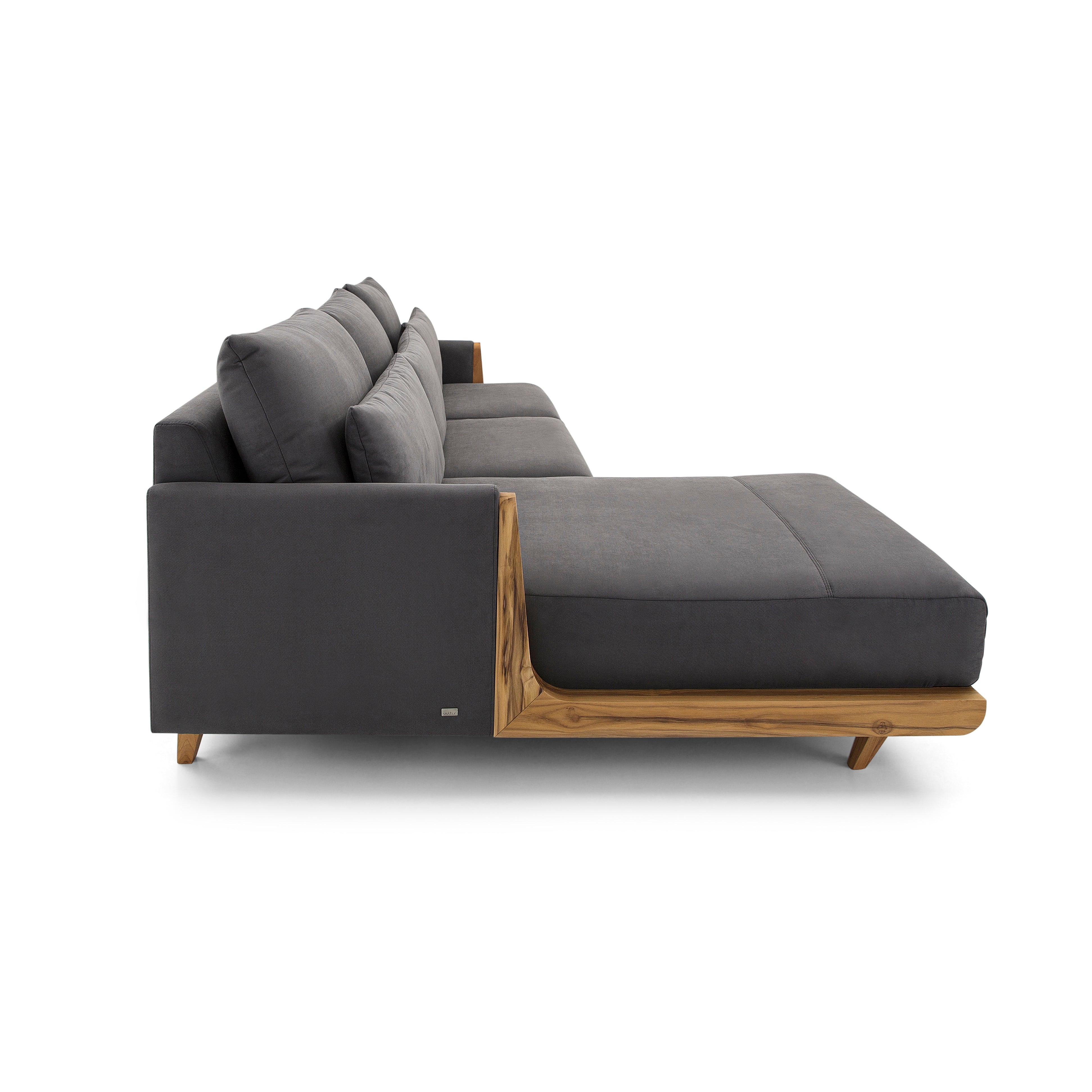HIGH - MH9611 - 3 SEATER W/ 1 ARM (Leather)